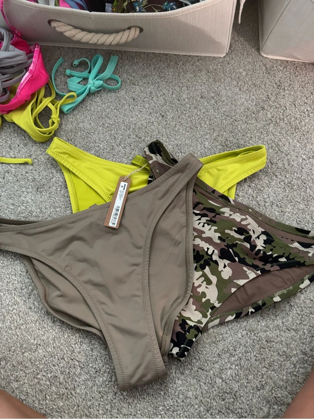 SKIMS recycled swim medium coverage medium bikini bottoms